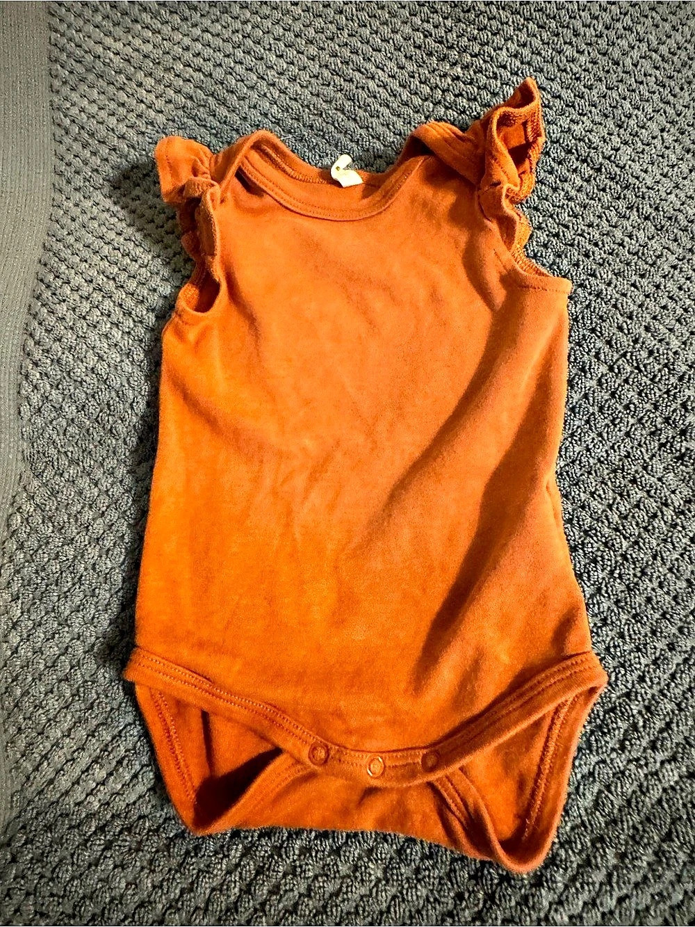 Quincy Mae Ruffle Bodysuit and Bloomer Set Baby 3-6M